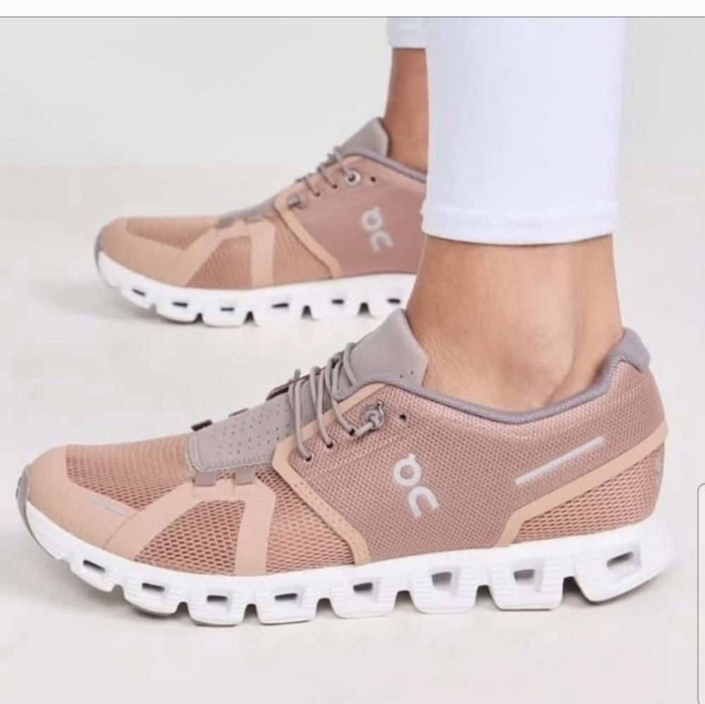 On Running Women's Blush Pink Athletic Sneakers